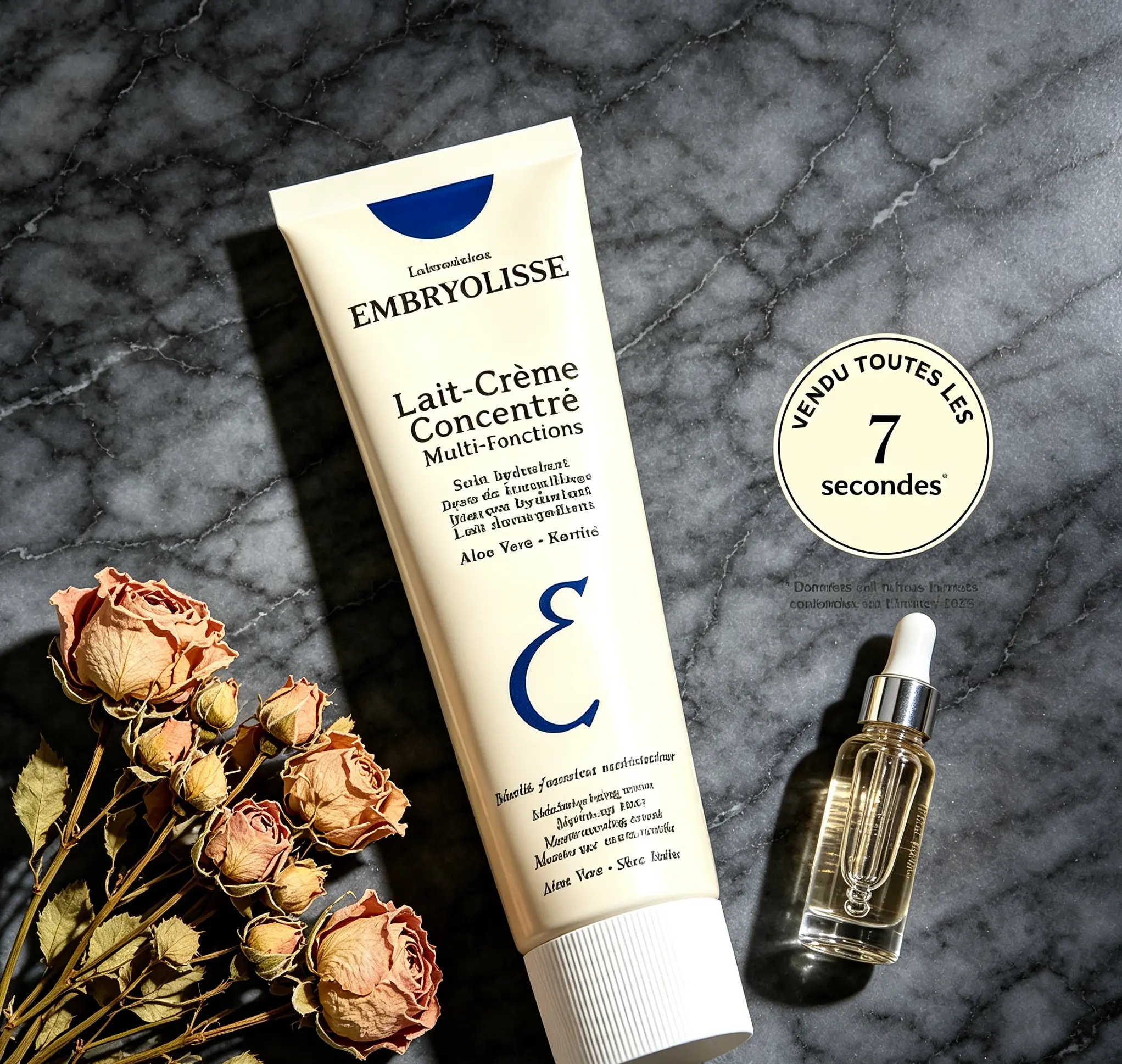 Embryolisse 75ml All-Purpose Multi-Use Moisturizer & Mist, All Skin Types-Friendly, Soy Protein, Shea, Daily Cream with Antioxidants for Deep Nourishing Face Care