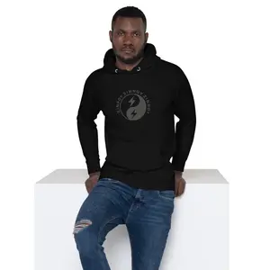 Comfortable Men's Hoodie ZiNRGY Zen and Energy Yin-Yang Symbol