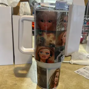 40oz Barbie funny tumbler