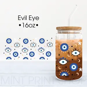 Evil Eye | UV DTF Cup Wrap