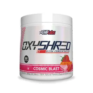 EHPlabs OxyShred Ultra Concentration Pre Workout Powder - 150mg Caffeine, sugar free, Vegan-Friendly, Gluten-Free, Men and Women Health Fitness Supplements, Clean Natural Energy, Edible product for optimum performance Dietary | New Year New Me |