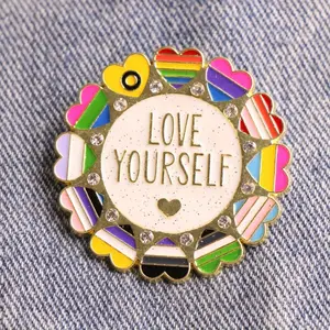 Enamel Pin Backpack Lapel Pin Brooch Clothes Metal Brooch Fashion Gift for Friends