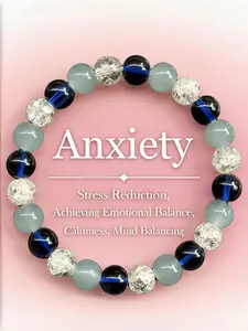 Anxiety Relief Bracelet for Daily Wear, Casual Alloy Bracelet for Stress Reduction and Relaxation, Cartoon and Geometric Pattern Jewelry Accessories