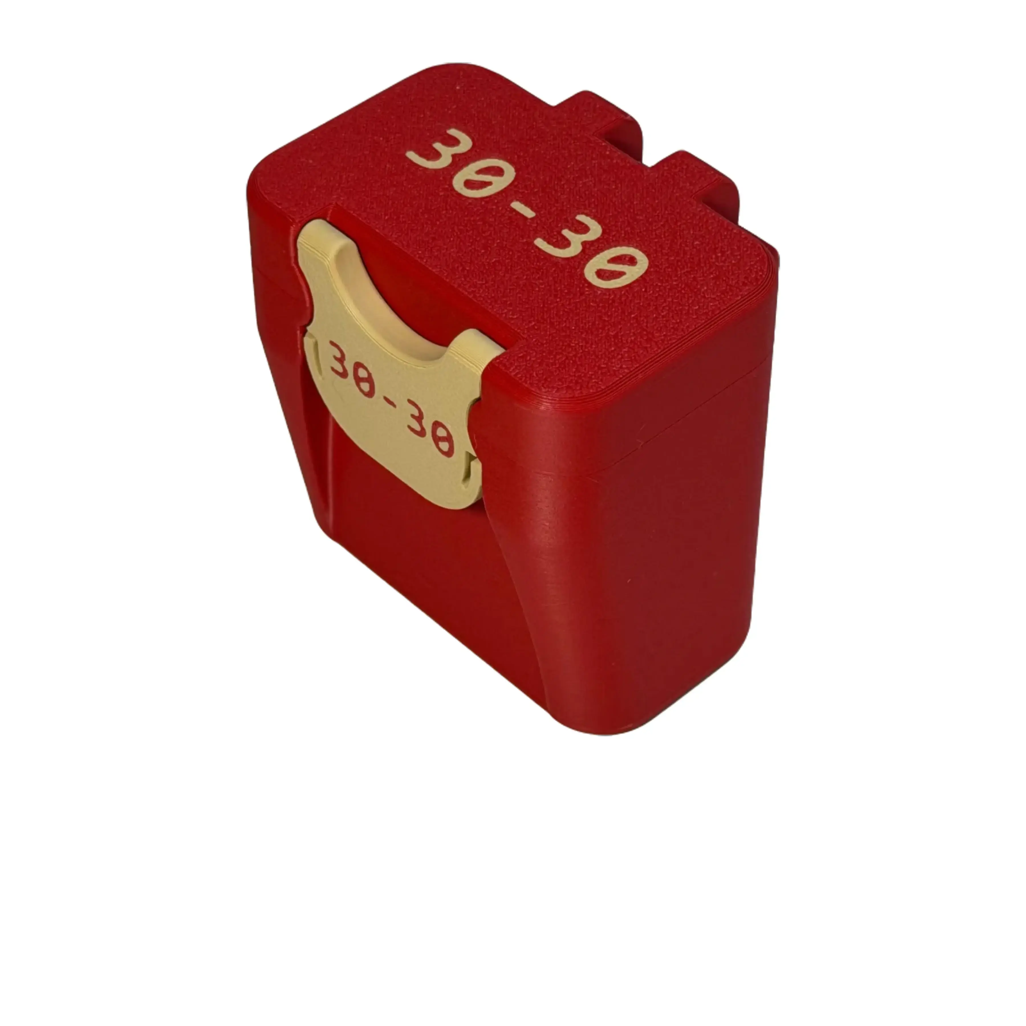 3d Printed Case 30-30 Compact Pocket Size Locking Storage for Range Days Durable Secure Closure Easy Access Transport