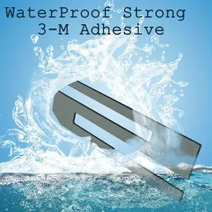 Tailgate Insert Letters for 2021-2024 Ford F150 3D Matte Black ABS Plastic Decal with Superglue Backing for Secure Fit Car Decorative Sticker