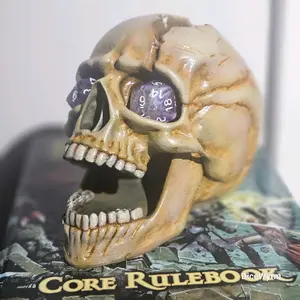 Cracked Skull Dice Tower