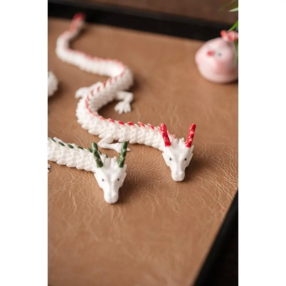 Articulated Porcelain Dragon Tea Pet