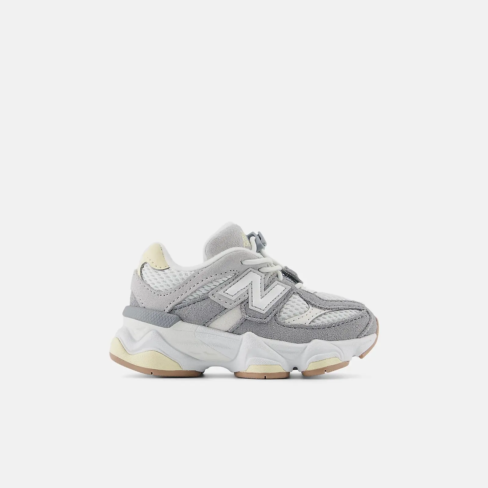New Balance 9060 Bungee Sea Salt Raincloud (Toddler Baby) Perfect Casual Daily Lifestyle Sneaker Fashion Footwear Gym Walking Shoe Running Sneaker