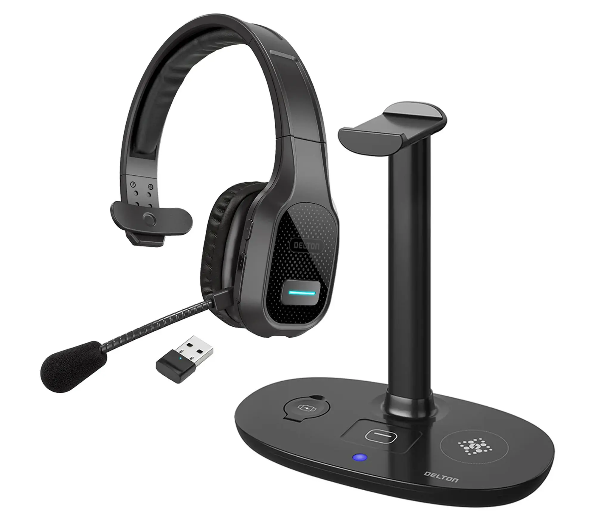 Delton 20X Bluetooth Headset with HS1 Stand Delton 20X Bluetooth Headset with HS1 Stand