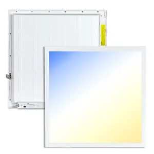 Comiled 2x2 LED Flat Panel Light with Emergency Battery Backup, 1.5H Battery Backup Time, 8W Emergency Power, 3000K/4000K/5000K Selectable, 0-10V Dimmable, 20W/30W/40W Seletable, ETL&UL