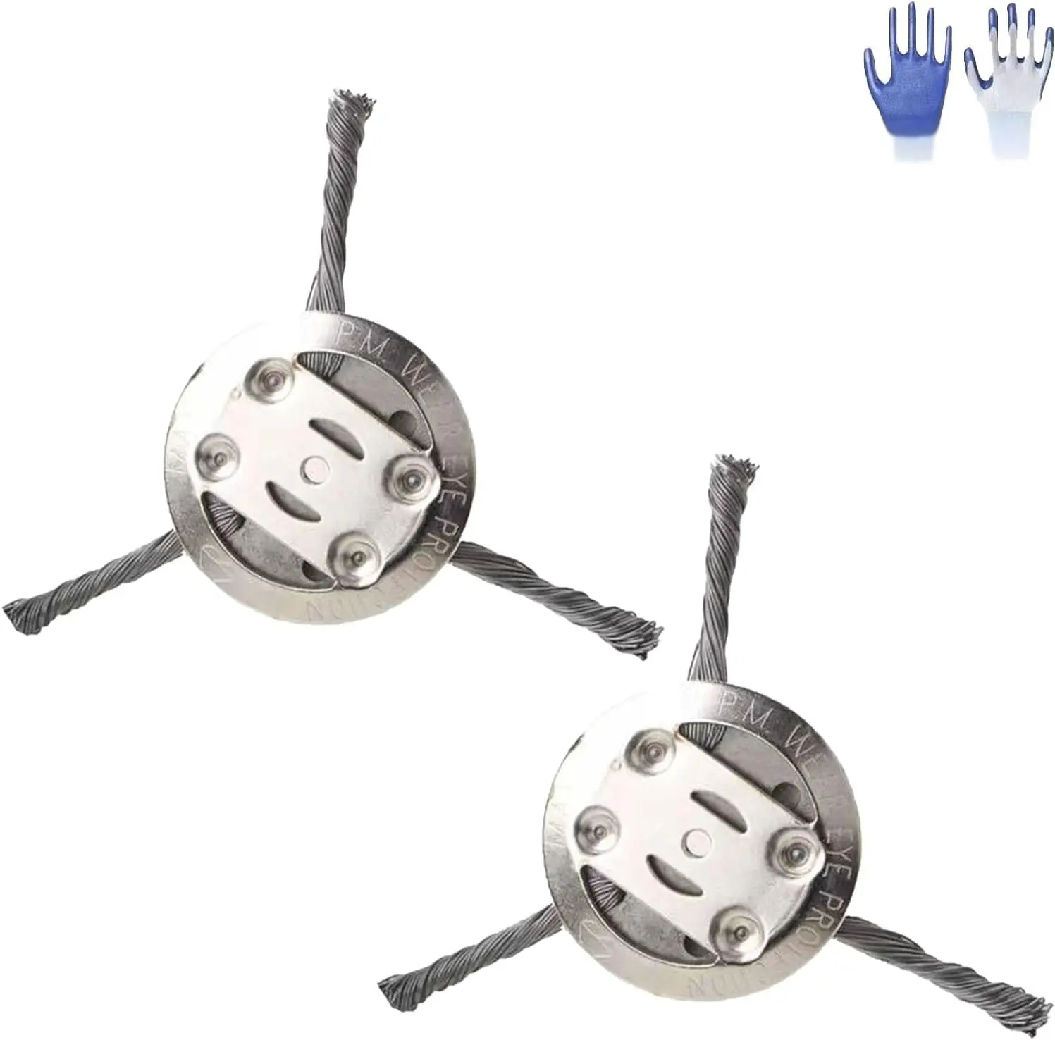 Small lithium battery steel wire lawn mower universal accessories garden weeding brush steel wire weeding rope parts
