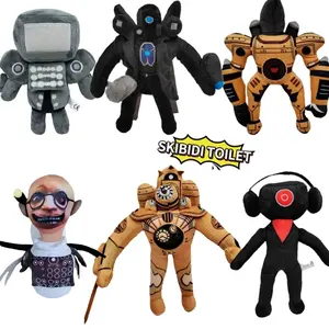 Skibidi Toilet Plush Soft Toy Cameraman TV Man Skibidi Dop Dop Yes Yes Titans Camcordeman Speakerman Speaker Man Doll
