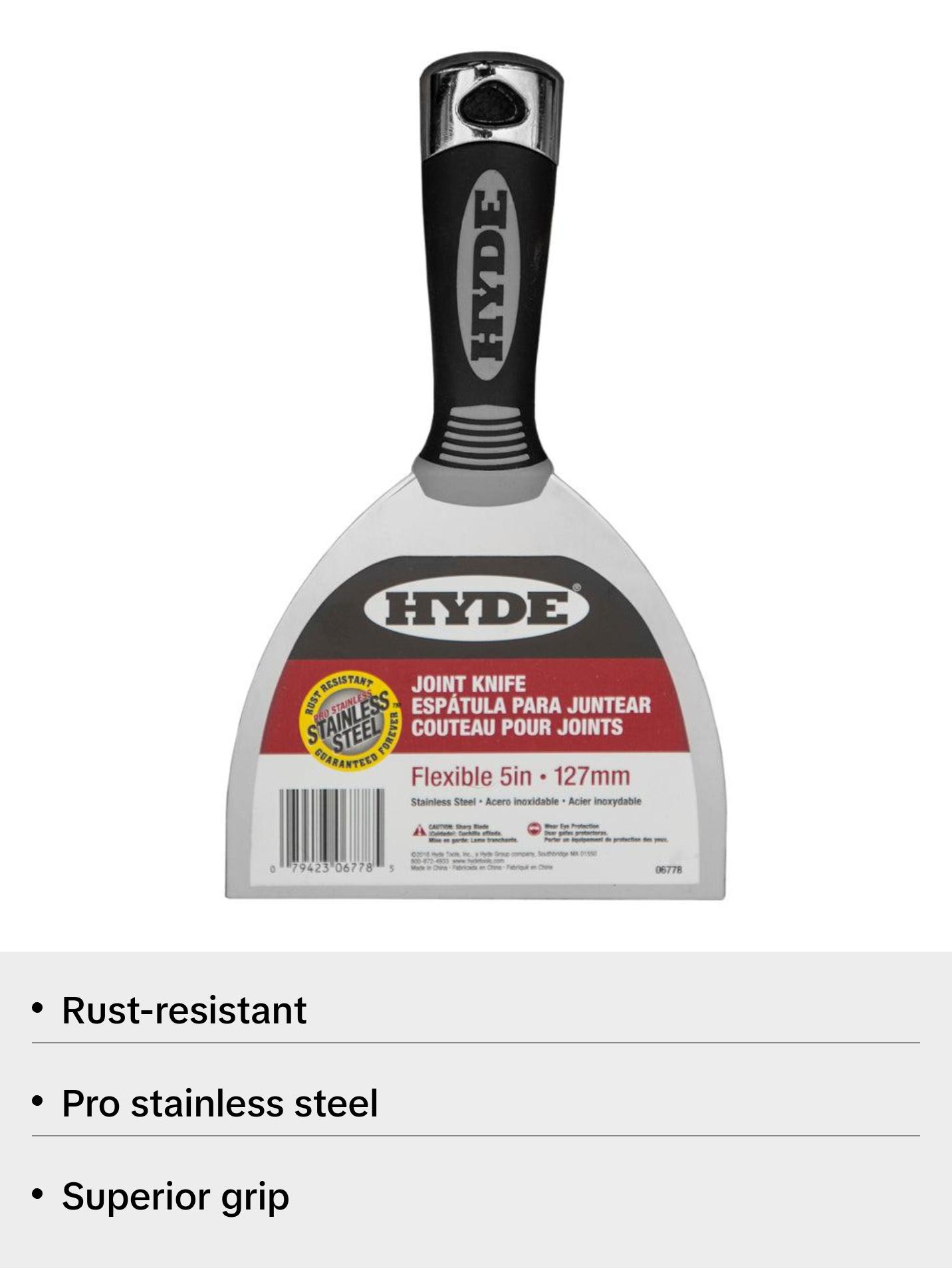 Hyde 5" Putty Knife (clearance)