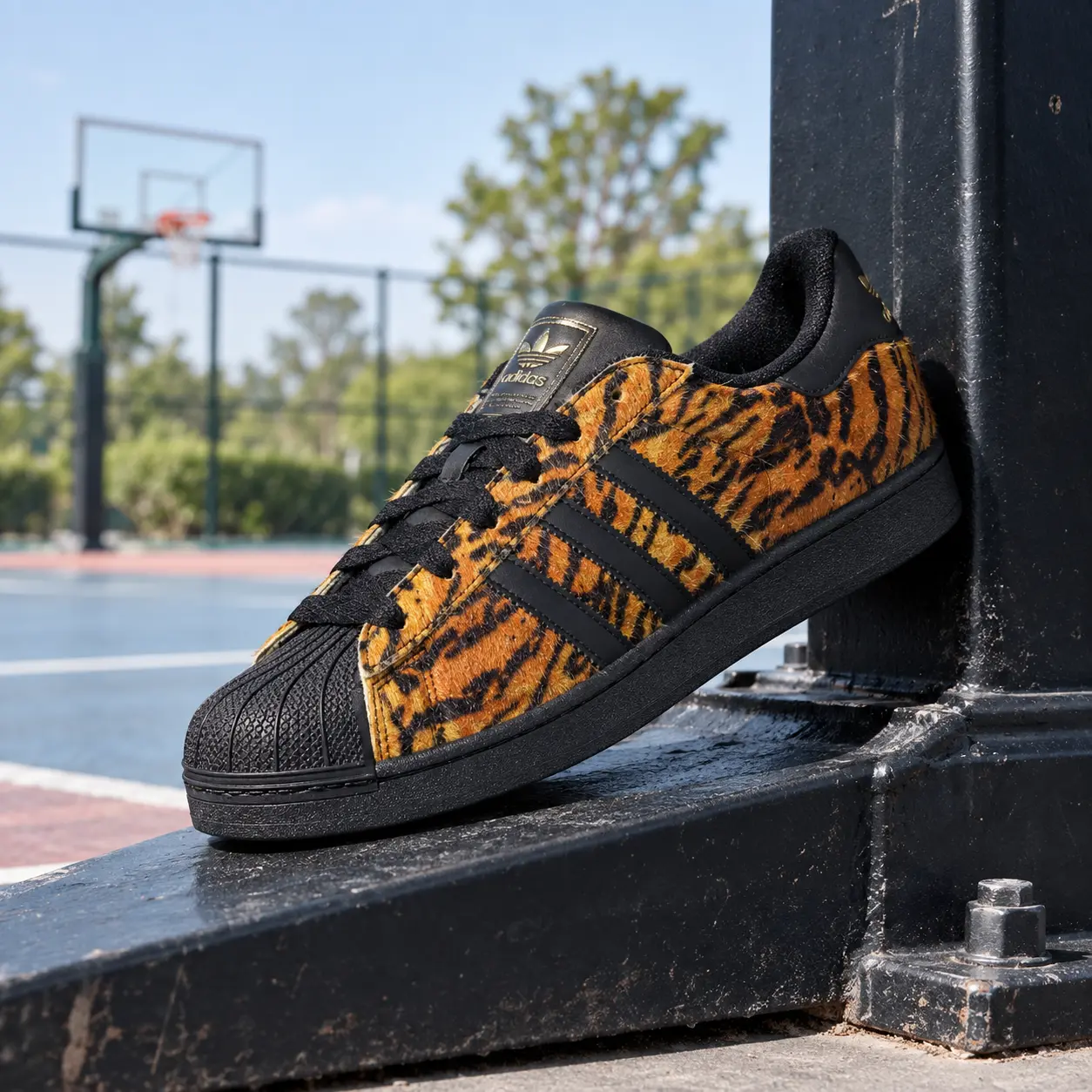 adidas Superstar II  Tiger Print (Women's) IH1633 New Sneakers