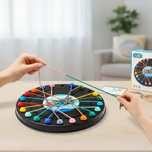 Untie The Rope Battle Challenge Tabletop Game Toy, 1 Box Educational Toy for Children, Logical Thinking Training Toy, Parent-child Activity Toy, Strategy Board Games