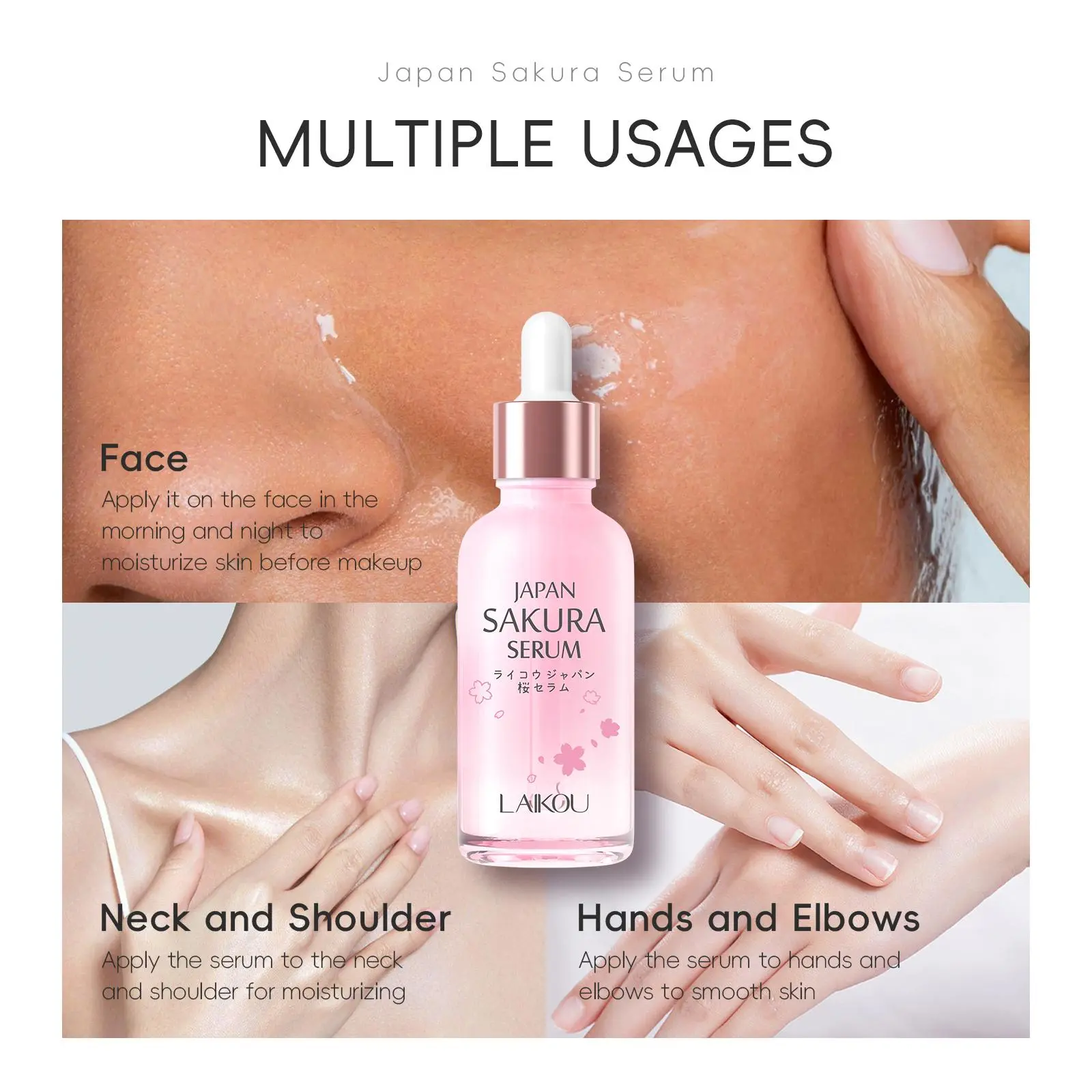 Sakura Serum, Glow Deep Serum, Brighten Even Serum, Brightening
