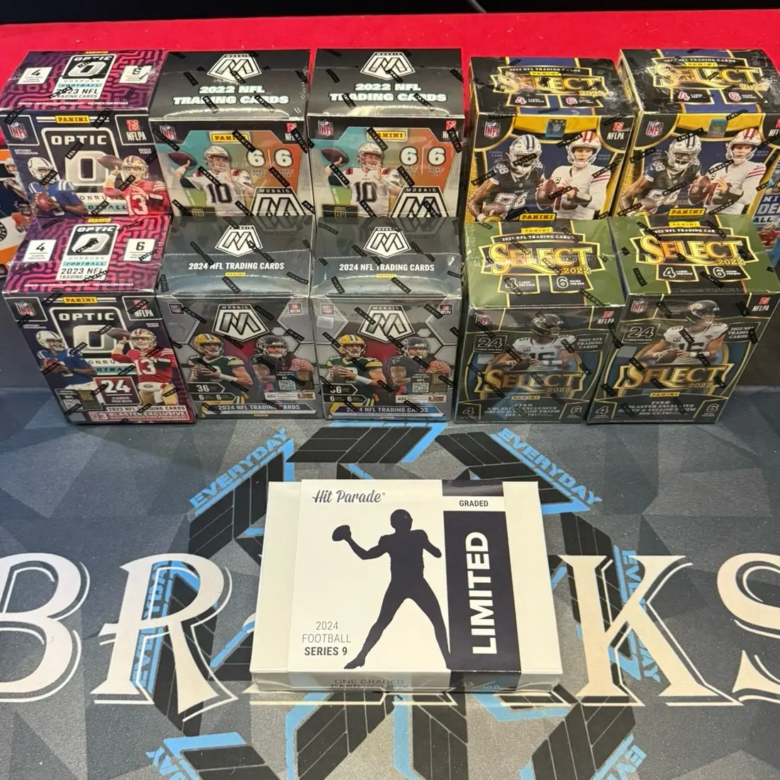 Panini NFL sports cards. Break #721