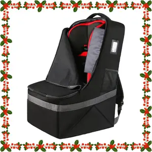 YOREPEK Padded Car Seat Travel Bag – Heavy Duty Airplane Car Seat Carrier with Shoulder Straps, Travel Cover for Car Seats, Airport-Friendly Baby Travel Bag Summervibes