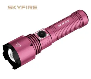 SKYFIRE 2002J Home Flashlight: 4 Modes (Task/Read/Mood/Emergency), Compact & Rechargeable. Your Versatile Light for Indoors & Power Outages! #HomeFlashlight #Rechargeable #EmergencyLight