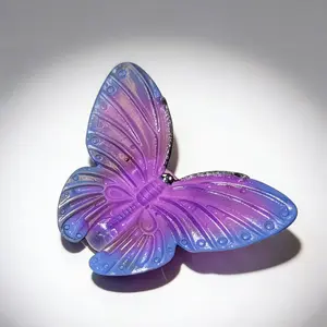 Magic Temperature Sensitive Butterfly Tea Pet Unique Tea Table Decor Gift for Tea Lovers