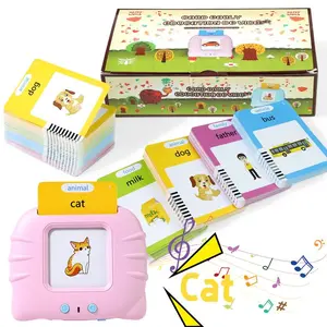 Talking Flash Cards for Toddlers Educational Toys for 2 3 4 5 6 Years Old, 224 Sight Words Learning Toys, Speech Therapy Autism Sensory Toys, Flash Cards Kindergarten Gift for Kids, Boys Girls
