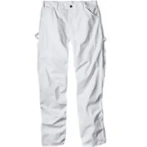 Dickies 1953WH 40 32 Mens White Drill Painters Pant- 40 - 32