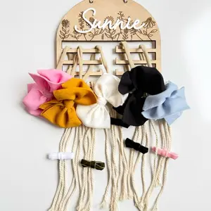 Personalized Bow Hanger, Personalized hair bow hangers, decor
