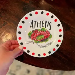 Athens, GA Melamine Plates