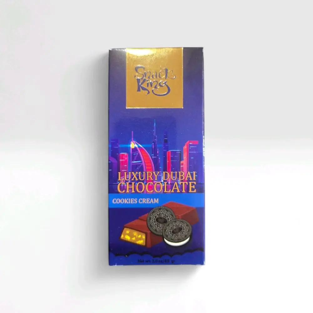 DUBAI CHOCOLATE COOKIES N CREAM SNACKKINGS