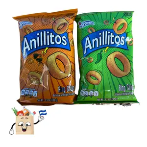 3 PACK Yummies Anillitos Ring Chips - 5.3 oz Bag