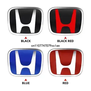 Car Hood Front Grill Rear Trunk H Emblem Logo Sticker Honda Civic Fit Jazz Accord CRV HRV City Odyssey Passport Pilot Vezel