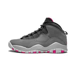 Air Jordan 10 Retro GS "Smoke Grey" 487211 006