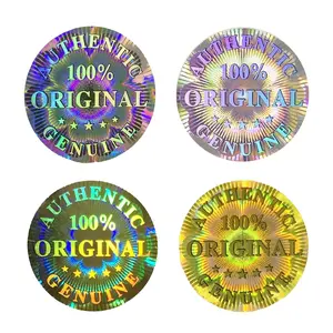 216pcs/432pcs Golden Silvery Tamper Evident Laser Holographic Sticker, Void Security Sealing Label High Quality Original Sticker