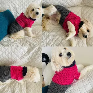 Dog clothes sweater  small & medium size