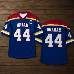 Ver 2 Briar University Hawks Hockey Jersey, Di Laurentis Hockey Romance Jersey, Off Campus Bookish Apparel, Garrett Graham, Logan, Tucker