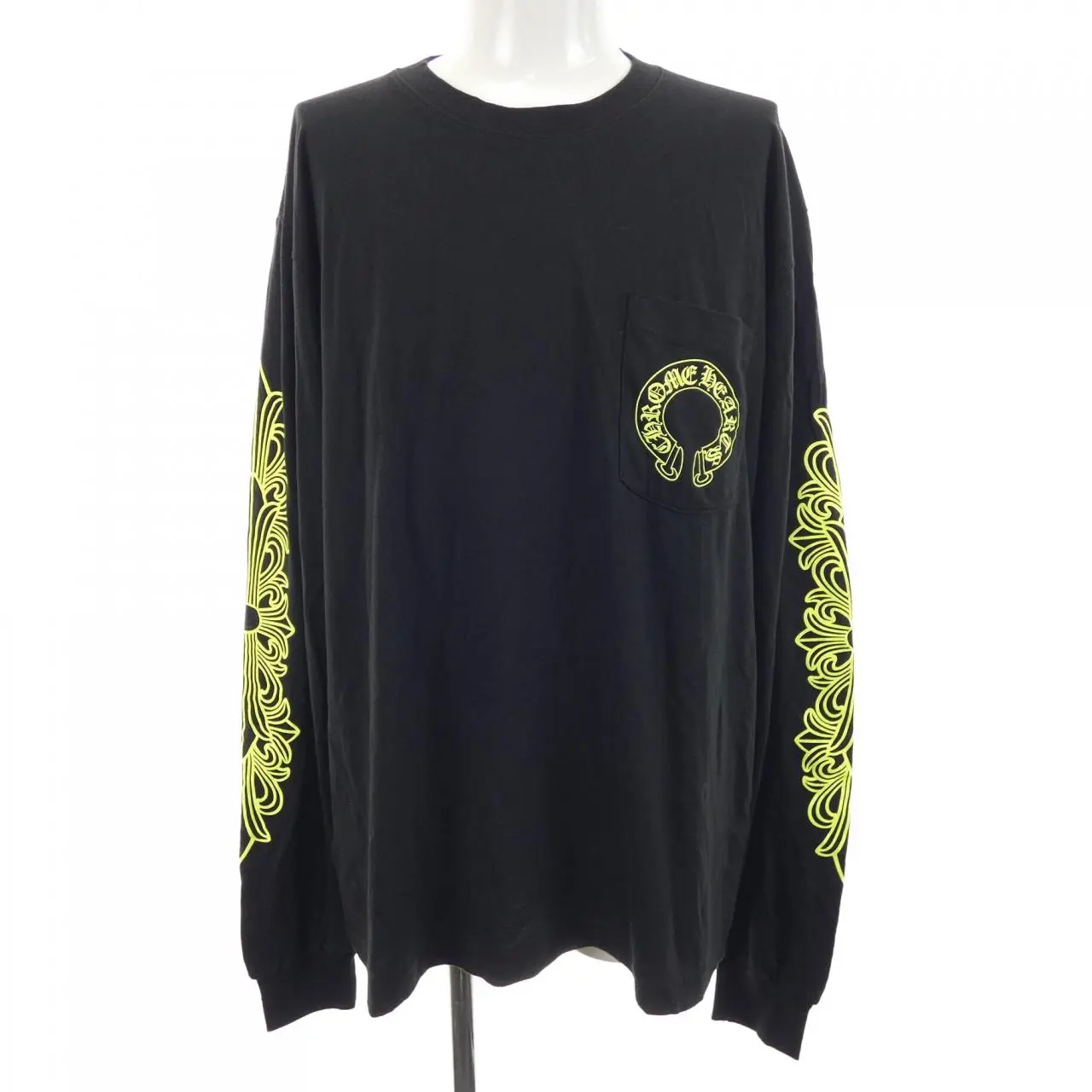Pre-owned Chrome Hearts Cotton Small Leather Goods HORSE SHOE T Shirt