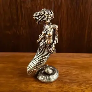 Greek Mythology Medusa Statue, Creative Snake Woman Statue, Home Office Desktop Decoration, Indoor Decor, Room Decor, Home Decor, Ornaments, Sculpture Desk Decor