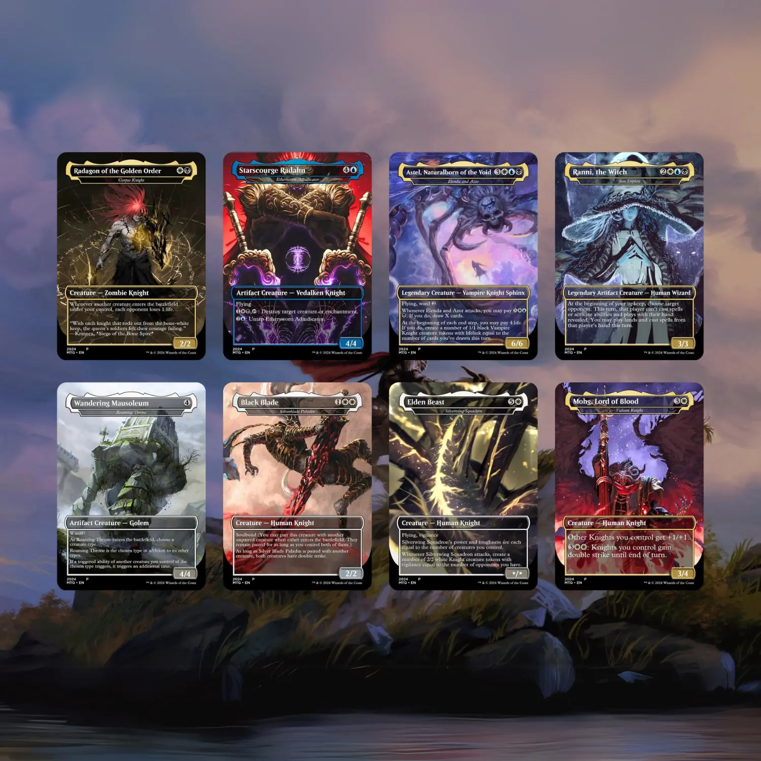 Elden Ring Commander Deck  Elden Ring Mtg Proxy Deck  Mtg Commander Deck   Custom MTG card  Sidar Jabari of Zhalfir  Mtg Proxy Commander - TikTok  Shop