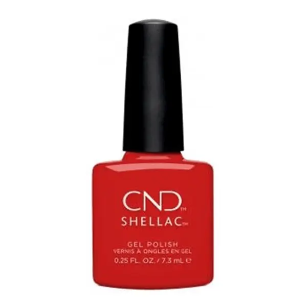 CND Shellac Gel Polish - 047 - Devil Red - 0.25oz