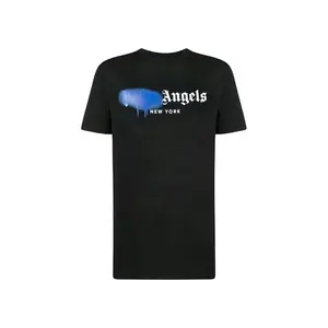 Palm Angels New York Sprayed Logo T-shirt Black (men) by StockX
