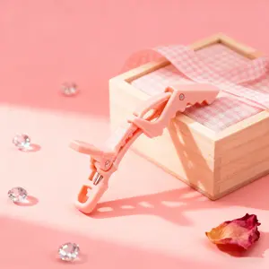 Pink Wig Sectioning Clip with Strong Grip No Slip Design Ideal for Wig Styling Maintenance Essential Tool for Wig Lovers