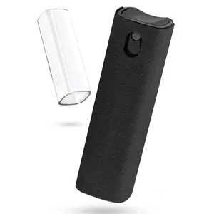 3-in-1 Spray Wipe Screen Cleaner, suitable for all phone, laptop, and tablet screens, microfiber cloth and protective cover, touchscreen-specific