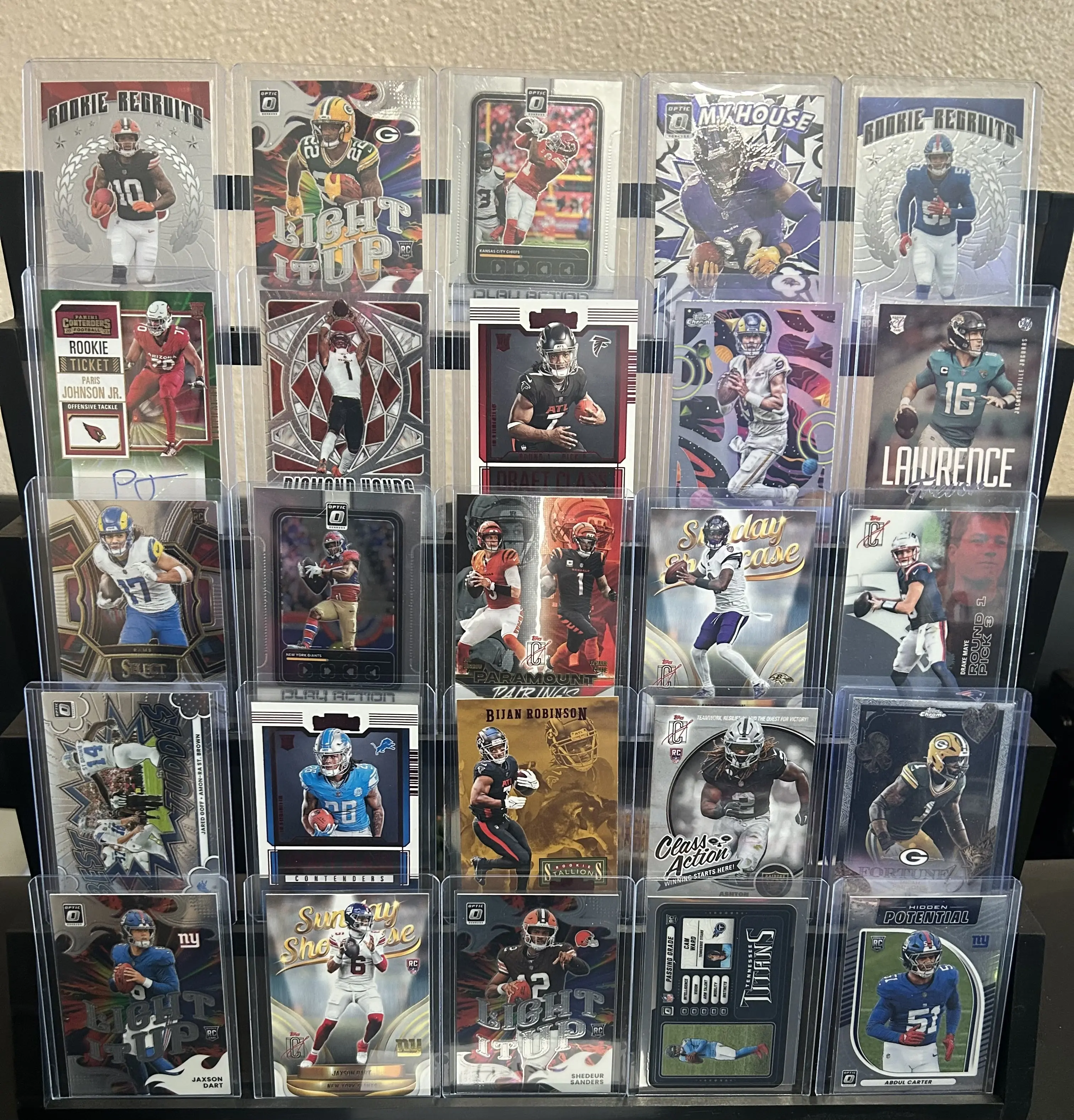 116 Football Card Lot – Inserts, Parallels, Patches & Numbered | Prizm, Donruss, Optic, Select