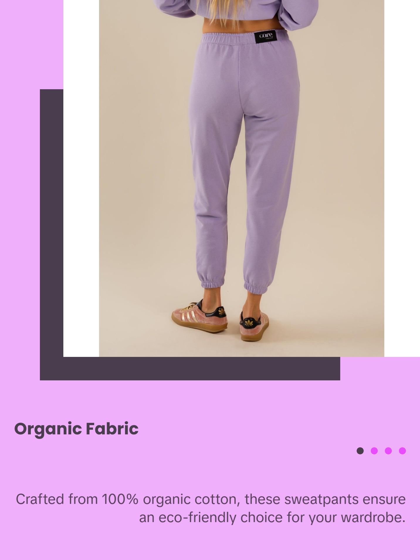 CARE Classic Sweatpants - Lilac
