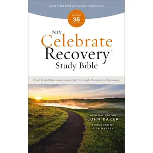 NIV, Celebrate Recovery Study Bible (35th Anniversary Edition), Paperback, Comfort Print (Celebrate Recovery) by John Baker||Rick Warren||Zondervan [Paperback Book]