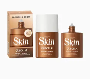 30 ml Liquid Highlighter & Bronzer Body Glow Oil, Sunkissed Waterproof Long-Lasting Shimmer Contour Illuminator for All Skin Types, Summer Beach Party Festival Use