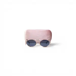Pre-owned E26031835 Miu Miu Sunglasses Rose Gold