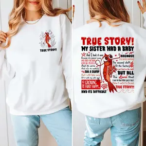 [2 Sides] True Story Shirt, Poor Shrimp Shirt, Film Quote, Film Shirt Sweatshirt Hoodie