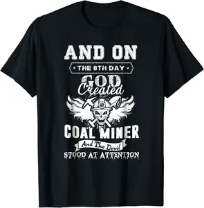 Coal Miner Shirts - Coal Miner Tee Shirts - Brianaco Shop 45B07L24PP9X