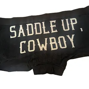 Sexy Saddle Up Cowboy Women Boyshort Panties